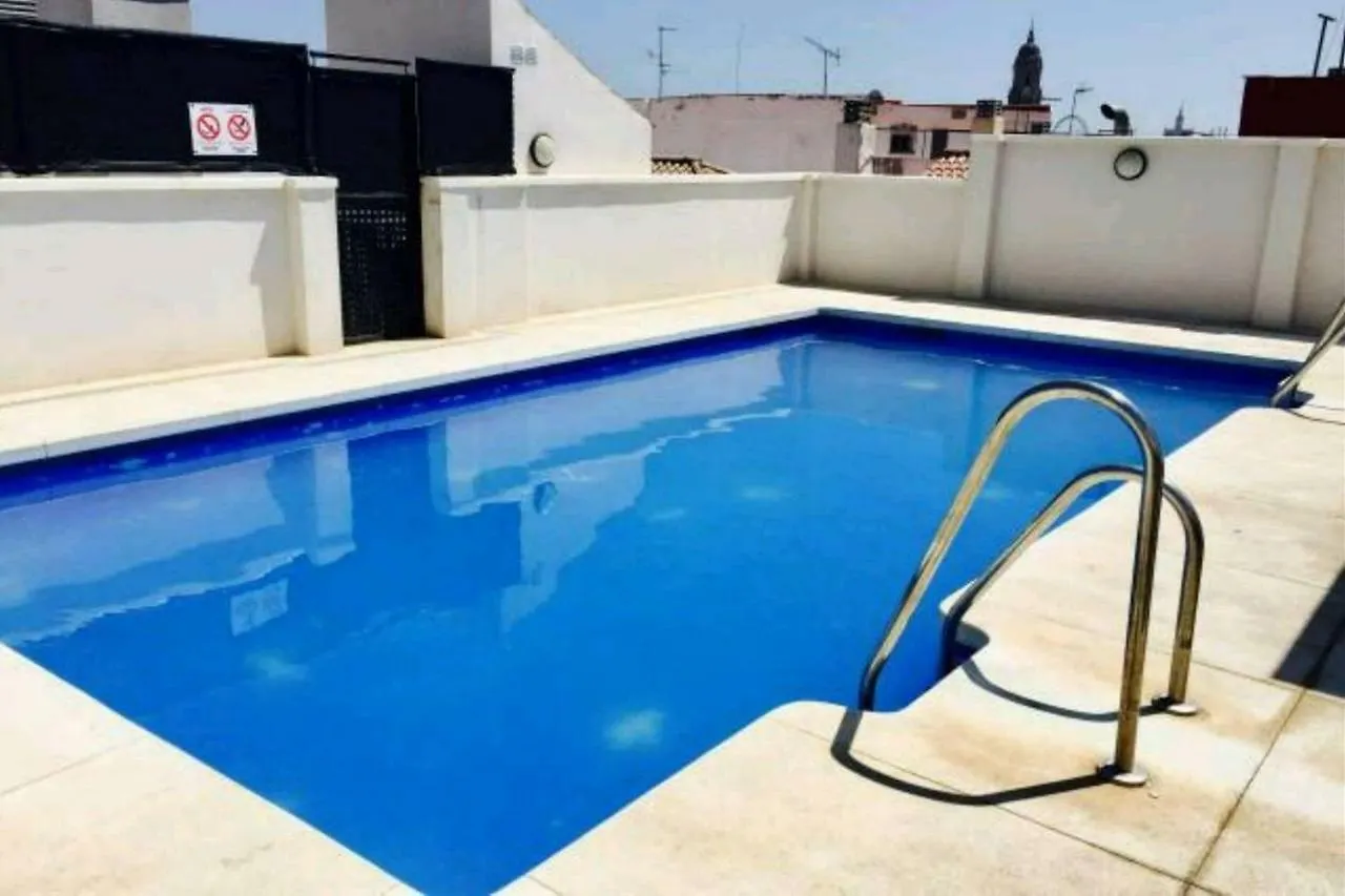 Family Apartment Patio&Swimming Pool In Center Malaga